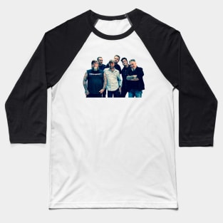 Lucero Band Photo All Member Adult Baseball T-Shirt